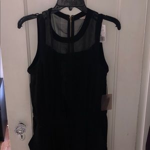 Black jumpsuit with pockets